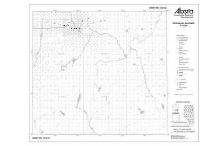 74E02R Alberta Resource Access Map