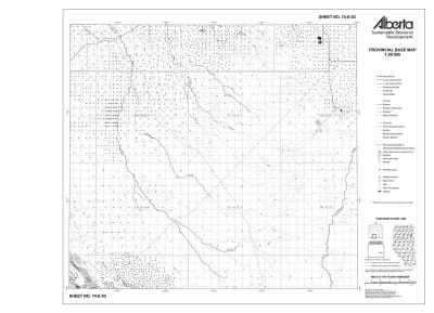 74E03R Alberta Resource Access Map
