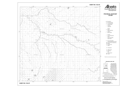 74E07R Alberta Resource Access Map