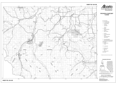 82G08R Alberta Resource Access Map