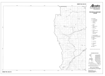 82G15R Alberta Resource Access Map
