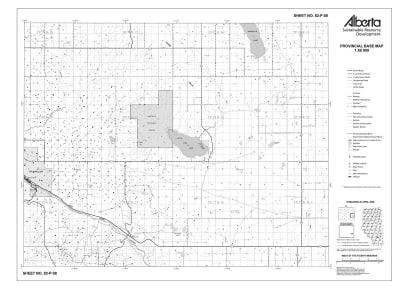 82P08R Alberta Resource Access Map