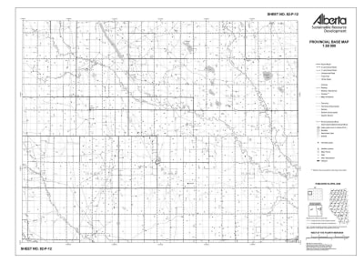 82P12R Alberta Resource Access Map