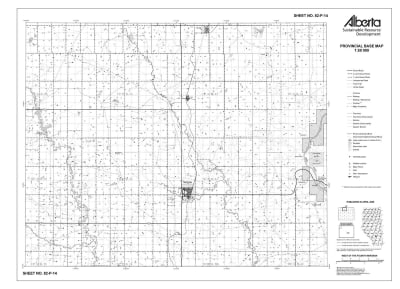 82P14R Alberta Resource Access Map