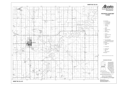 83J01R Alberta Resource Access Map