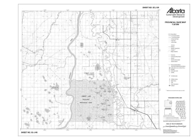 83J09R Alberta Resource Access Map