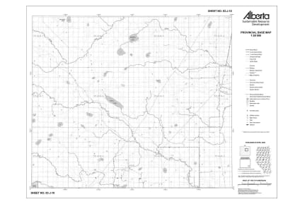 83J10R Alberta Resource Access Map
