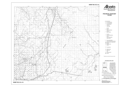 83J14R Alberta Resource Access Map