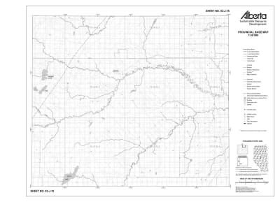 83J15R Alberta Resource Access Map