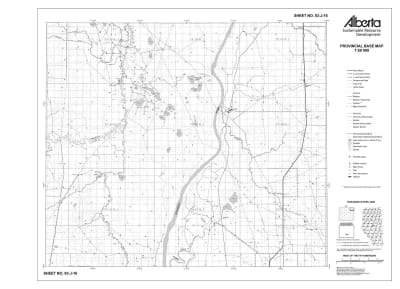 83J16R Alberta Resource Access Map