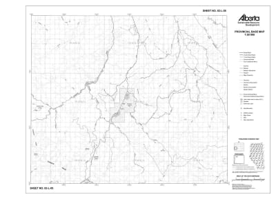 83L05R Alberta Resource Access Map