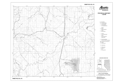 83L10R Alberta Resource Access Map