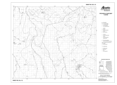 83L12R Alberta Resource Access Map