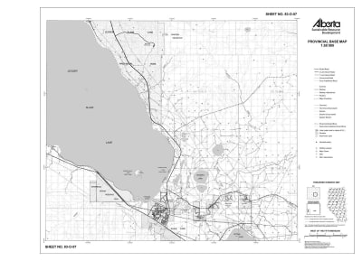 83O07R Alberta Resource Access Map