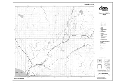 83O10R Alberta Resource Access Map