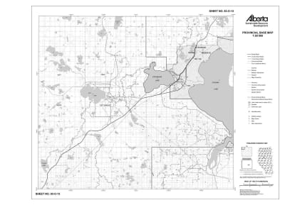 83O13R Alberta Resource Access Map