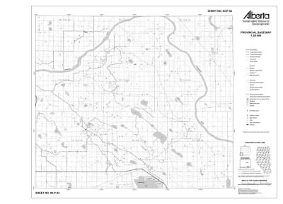 83P04R Alberta Resource Access Map