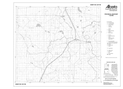 83P09R Alberta Resource Access Map