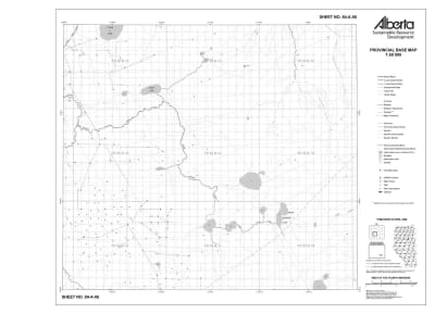 84A06R Alberta Resource Access Map