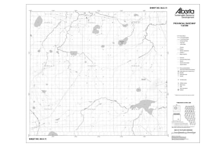 84A11R Alberta Resource Access Map