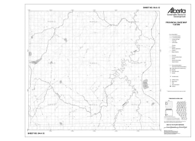 84A12R Alberta Resource Access Map