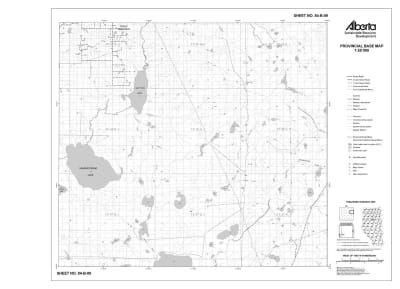 84B09R Alberta Resource Access Map