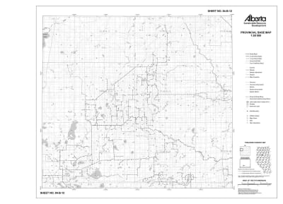 84B12R Alberta Resource Access Map
