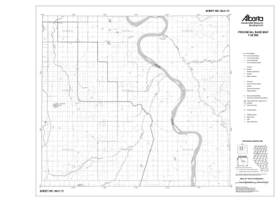 84C11R Alberta Resource Access Map