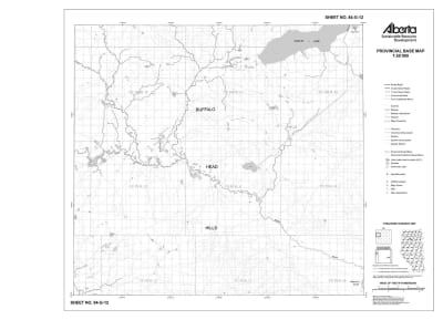 84G12R Alberta Resource Access Map