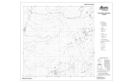 84M13R Alberta Resource Access Map