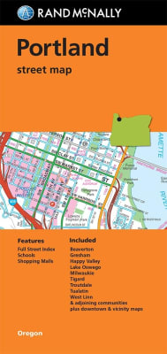 Portland Detailed Street Map. This folded map of Portland is a must have for anyone traveling in and around this part of Oregon, offering unbeatable accuracy and reliability at a great price. Our trusted cartography shows all Interstate, US state, and cou