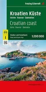 Croatia Coast Travel & Road Map. Includes Istria, Dalmatia and Dubrovnik. Freytag & Berndt road maps are available for many countries and regions worldwide. In addition to the clear design, and shaded relief these road maps have a lot of additional inform