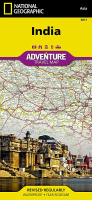 India National Geographic Adventure Map