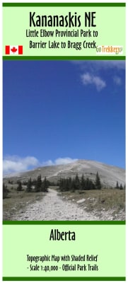 Master the trails with our NE Kananaskis Provincial Park Hiking Map. Features 54 official trails in northeastern Kananaskis at a 1:40,000 scale. The essential 2026 guide for Alberta hikers.
