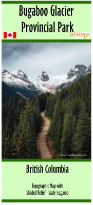 Conquer the legendary spires and glaciers of British Columbias Purcell Mountains with our detailed Bugaboo Glacier Provincial Park hiking map. This is the ultimate tool for mountaineers, climbers, and hikers venturing into The Bugaboos, one of North Ameri