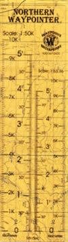 Accurately read and plot your latitude and longitude (geographic coordinates) or UTM coordinates with the Northern Waypointer Map Scale. This versatile tool is designed for the most common topographic map scales used in North America. 1:63,360 (one inch t