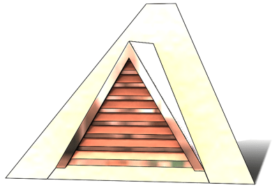 roof vent, copper full dormer, gable roof vent, triangular roof vent, copper gable roof vent, pitched roof vent, pitched copper vent, copper vent, copper