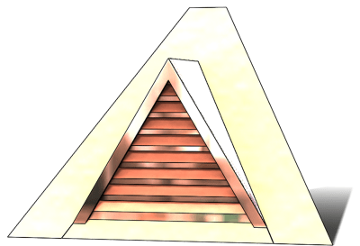 roof vent, copper full dormer, gable roof vent, triangular roof vent, copper gable roof vent, pitched roof vent, pitched copper vent, copper