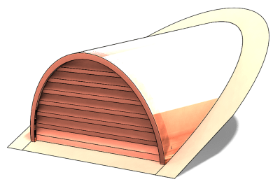 Copper Roof Vent, Half Round Roof Vent, Half Circle Roof Vent, Circle Top Roof Vent, Radius Roof Vent, Half Round Dormer, Dormer Roof Vent, Radius Roof Vent, Eyebrow Roof Dormer, Copper Half Circle Vent