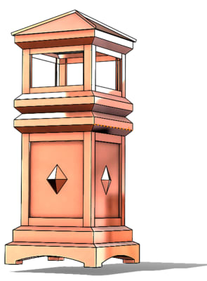 Valentino Copper Chimney Pot