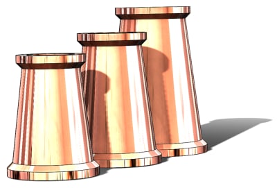 Washington Copper Chimney Pot