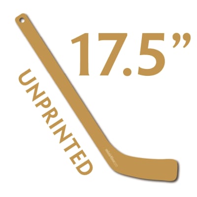 gold  mini hockey sticks made by ministixx. Ministicks.com is the premier retailer of ministixx.