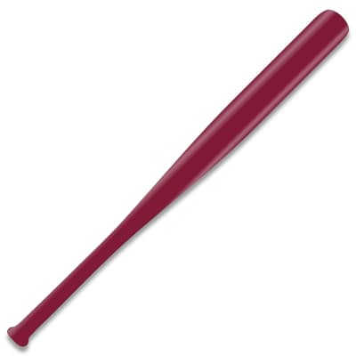 blemished red baseball bat clearance