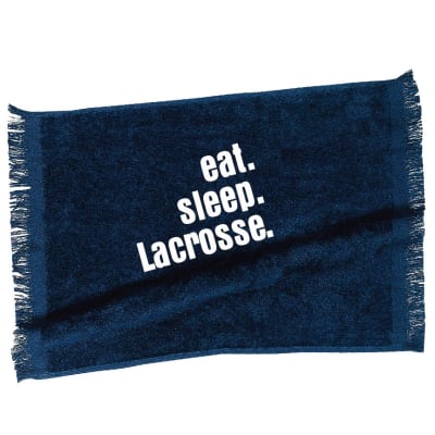 Eat. Sleep. Lacrosse. sport towel