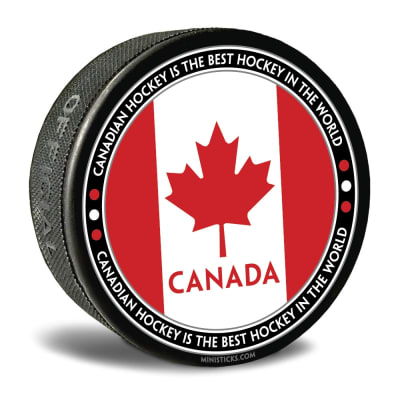 world junior hockey Team Canada, Team Canada hockey puck