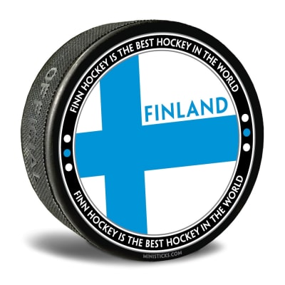 world junior hockey Team Finland, Team Finland hockey puck