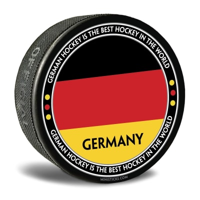 world junior hockey Team Germany, Team Germany hockey puck