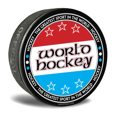 World hockey customizable hockey pucks and custom printed pucks