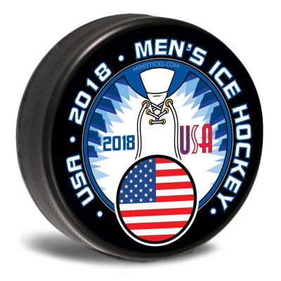 Mens Hockey customizable hockey pucks and custom printed pucks