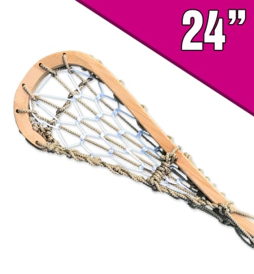 Lacrosse Stick Old Gold Wall - Thongs- minilacrosse.com